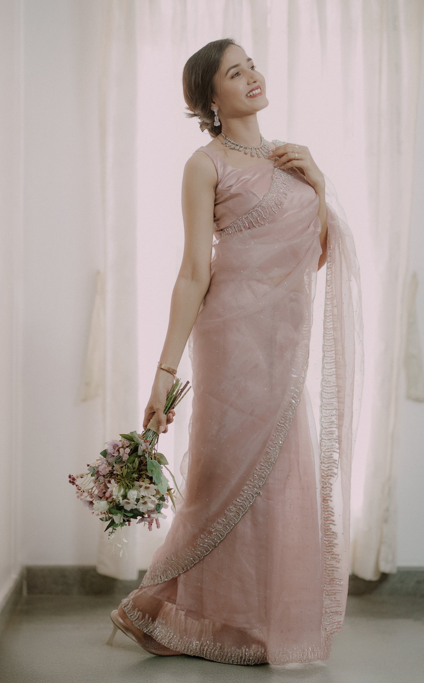 Dwell organza saree