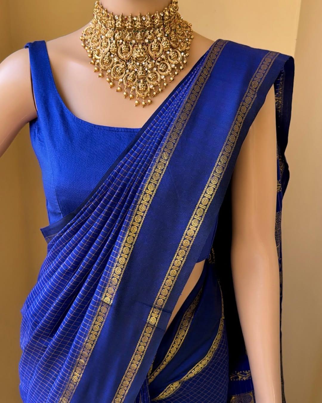 Kavya Royal blue
